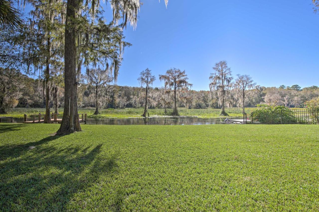 Rainbow River Oasis With Kayaks And Furnished Sunroom! Dunnellon Buitenkant foto
